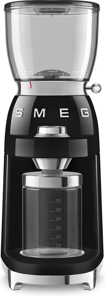 Smeg CGF11BLEU Sähkökäyttöinen kahvimylly - 30 jauhatusastetta - Ruostumaton kartioterä