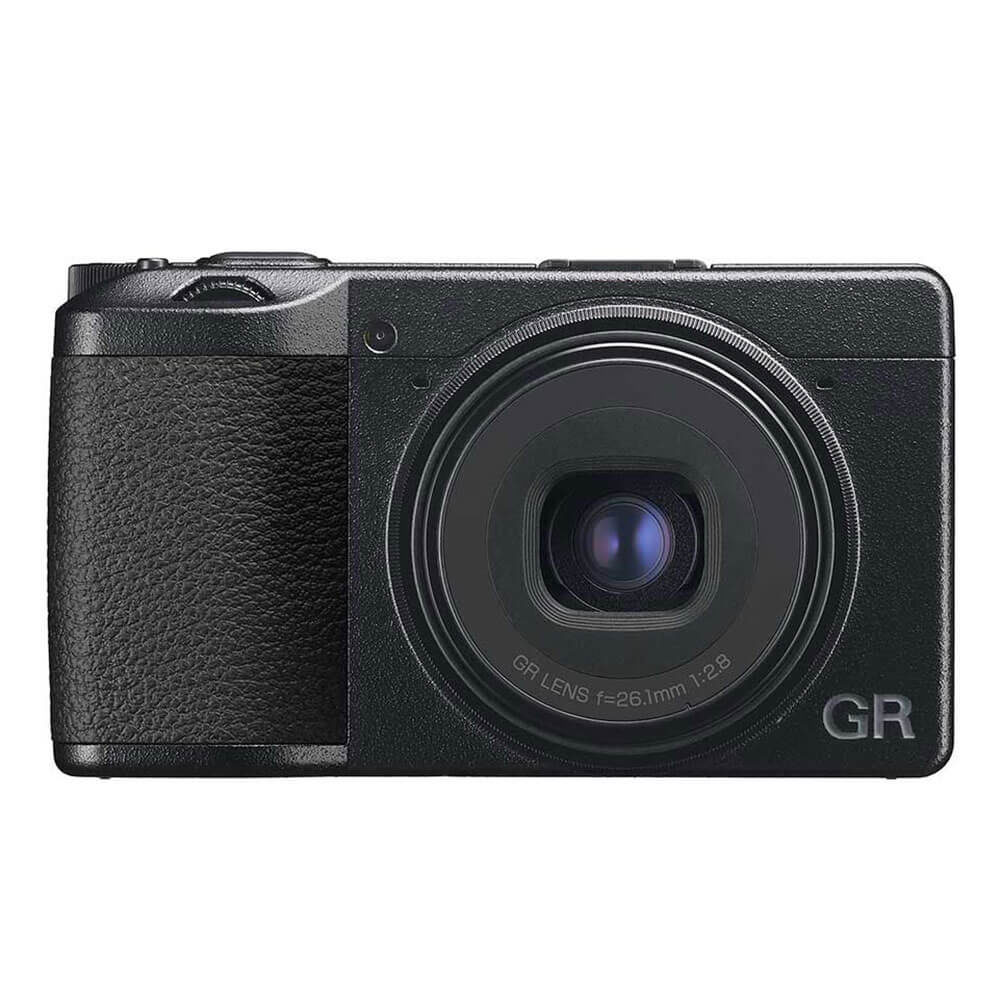 Ricoh GR IIIx -kompaktikamera Musta