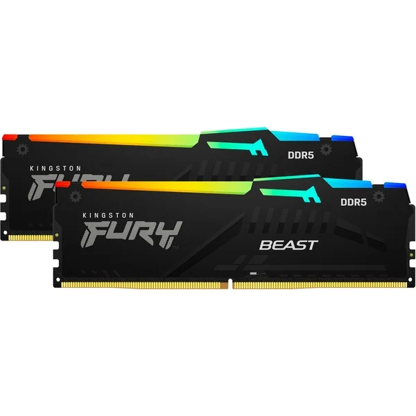 Kingston FURY Beast RGB 32 GB DDR5-5600 (2x 16 GB) keskusmuisti