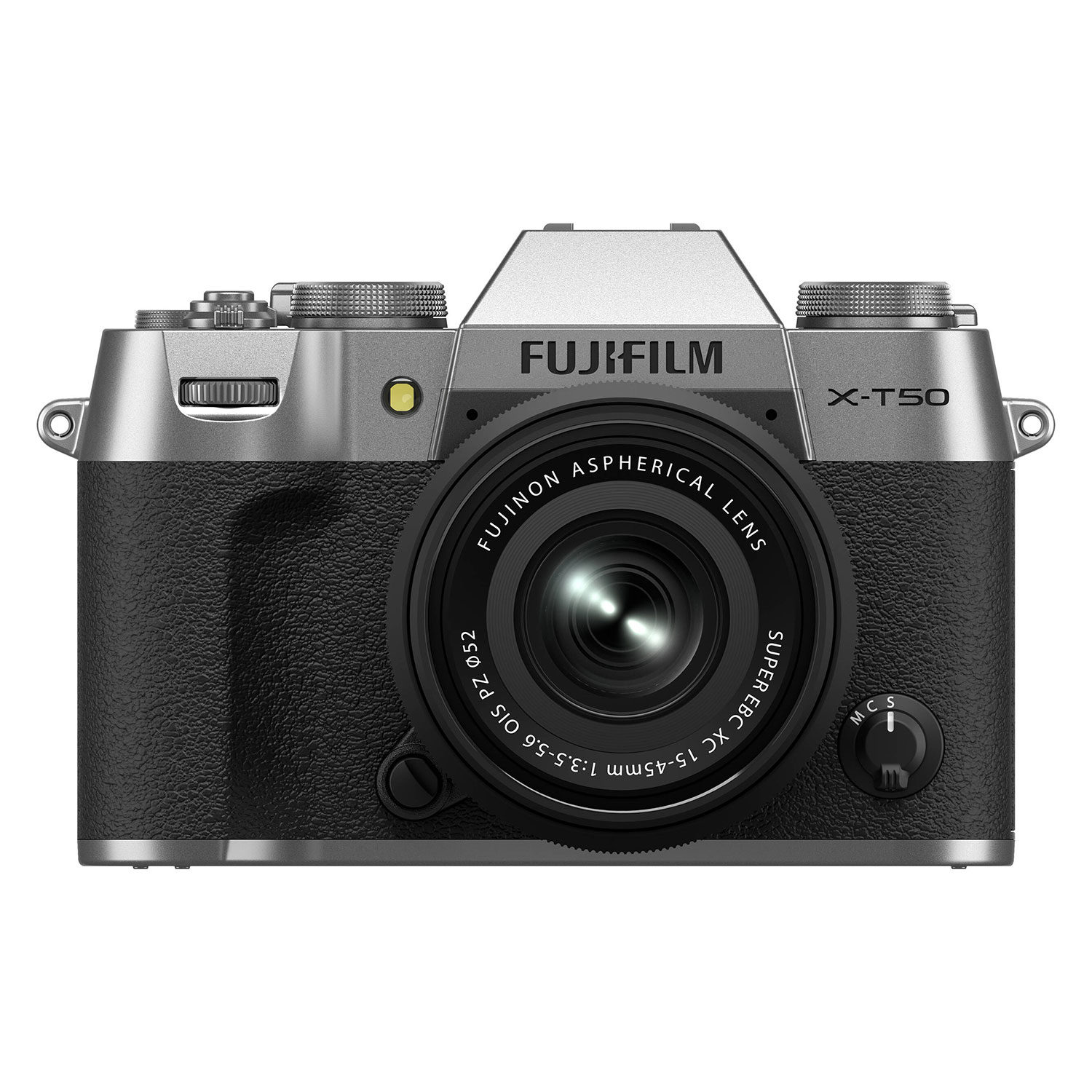 Fujifilm X-T50 Mirrorless Camera with 15-45mm Lens Silver